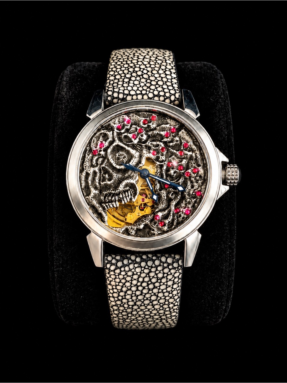 Steve Soffa Artistry in Time – Mechanical Madness Skull Watch (ART716)